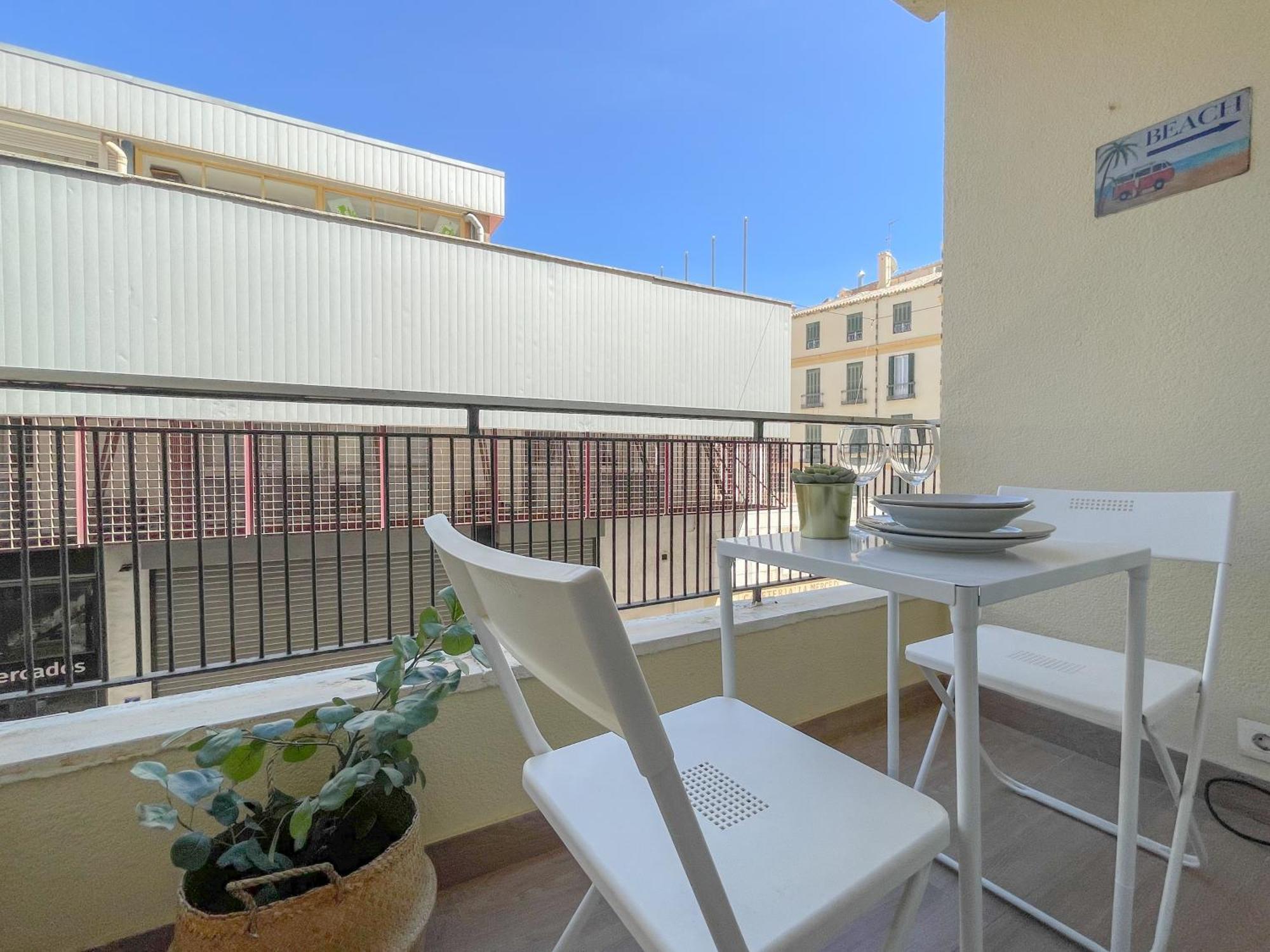 Moderno Apartamento Plz De La Merced Málaga Eksteriør bilde